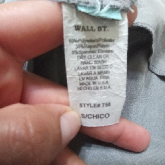 Gray long A line skirt - Picture 2 of 3